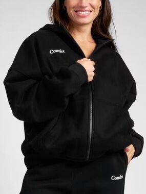 Comfrt Cloud Zip Hoodie - black - adult small Used condition